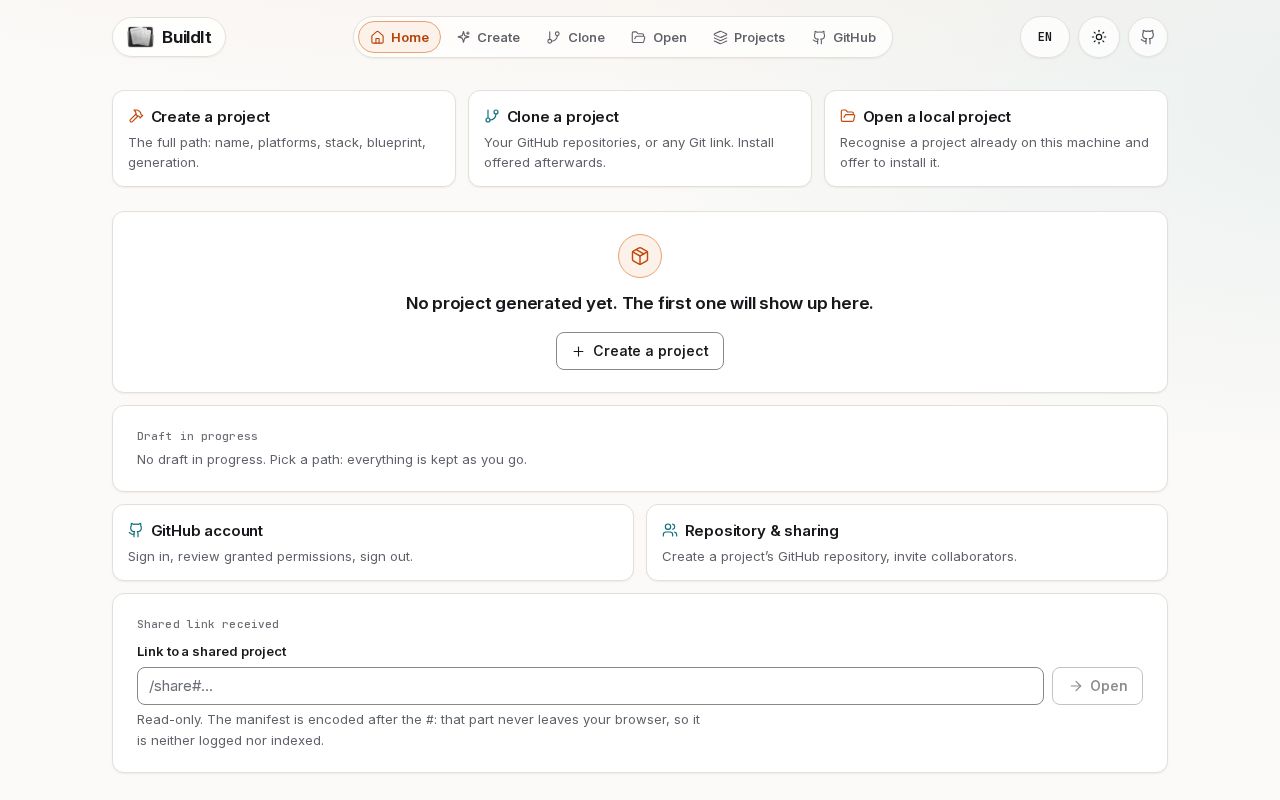Preview of BuildIt