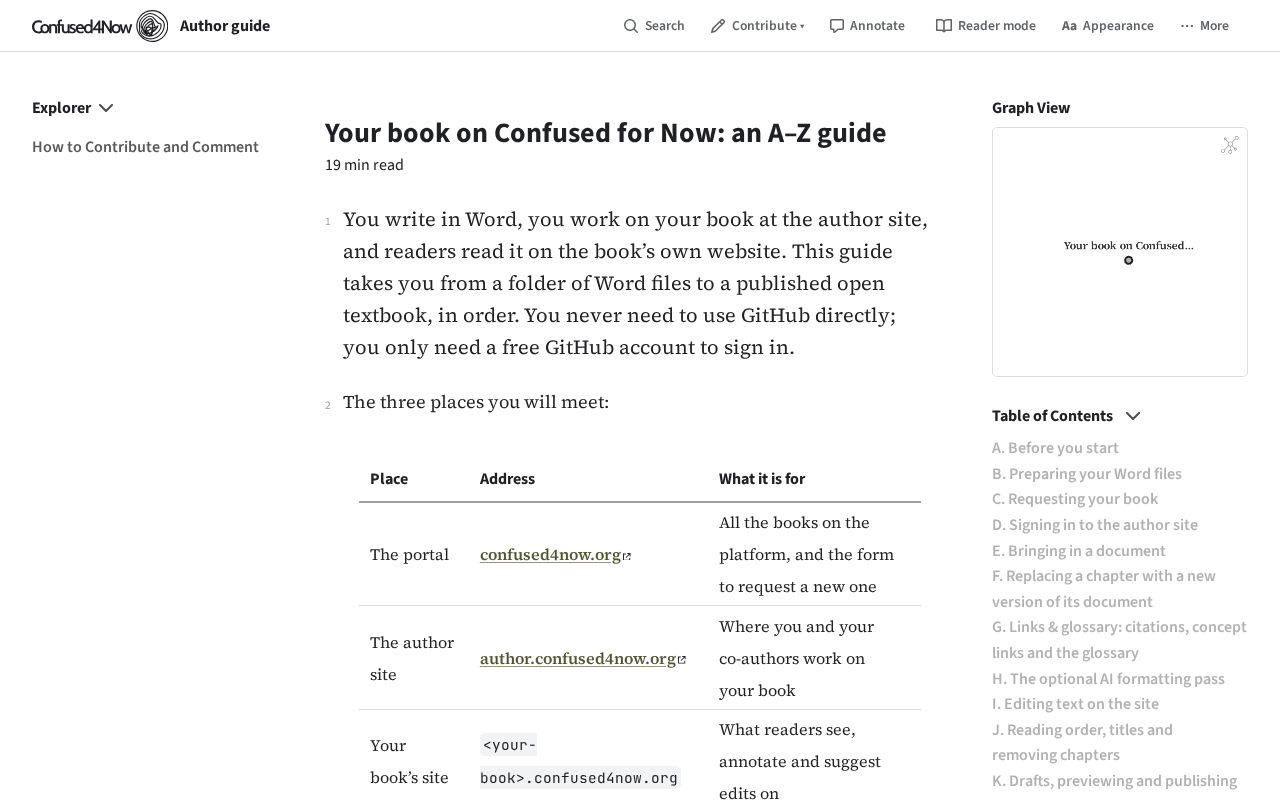 Preview of Author Guide