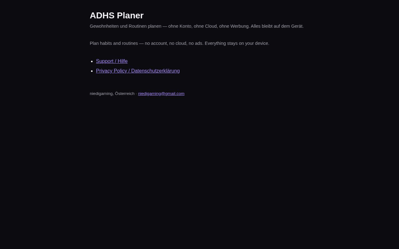 Preview of Adhs Tracker Pages