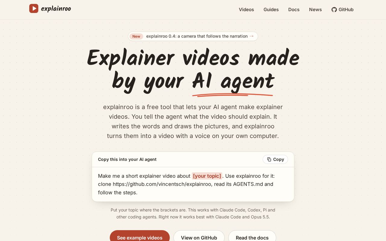 Preview of explainroo
