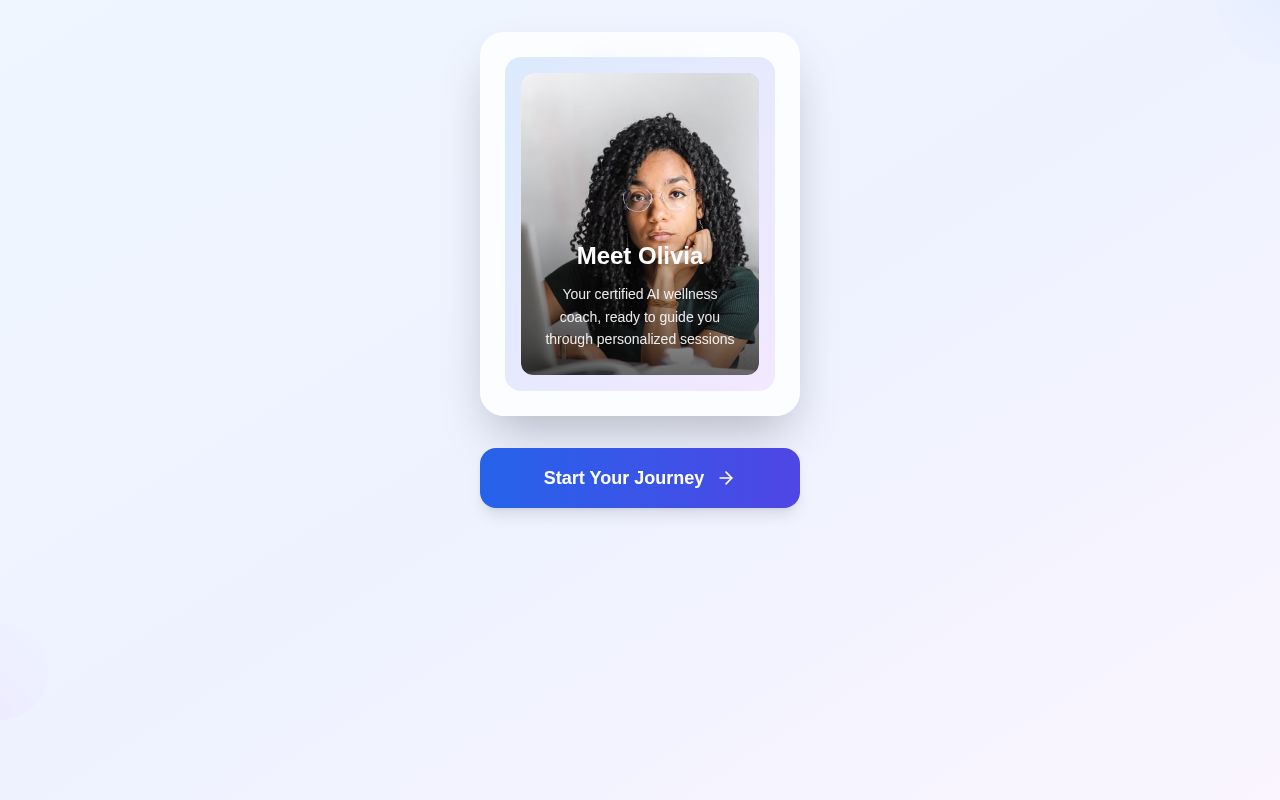 Preview of Olivia - your personal mental wellness companion