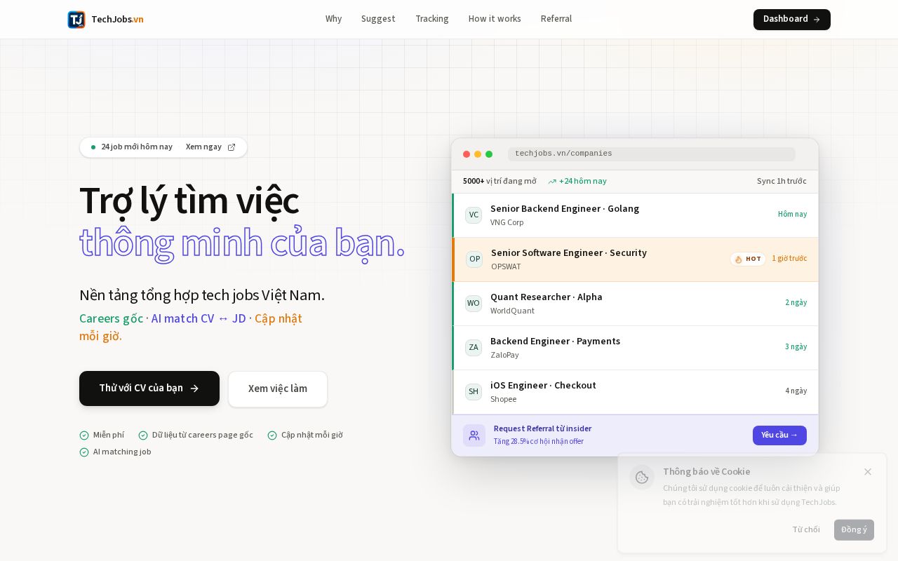 Preview of Vn Tech Programs