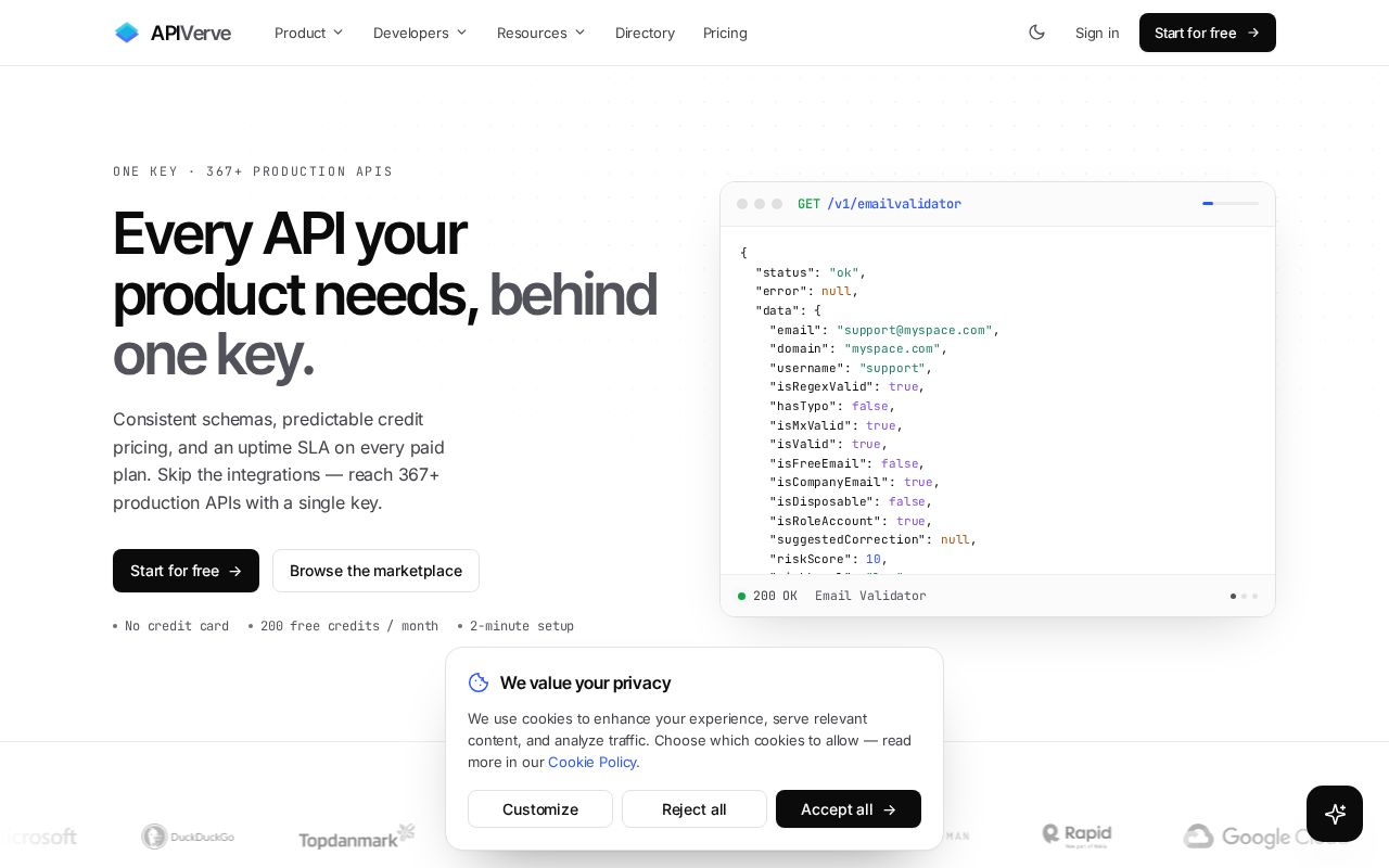 Preview of Apiverve