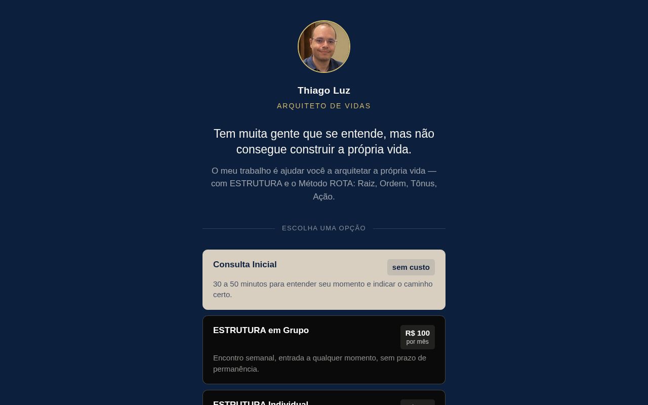 Preview of Thiagoluz Com Br