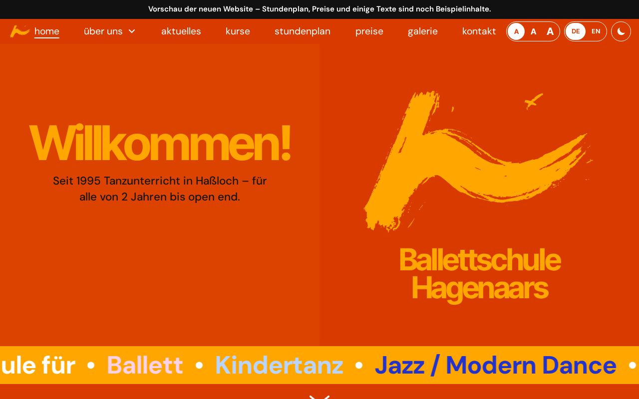 Preview of Ballett Hagenaars Github Io