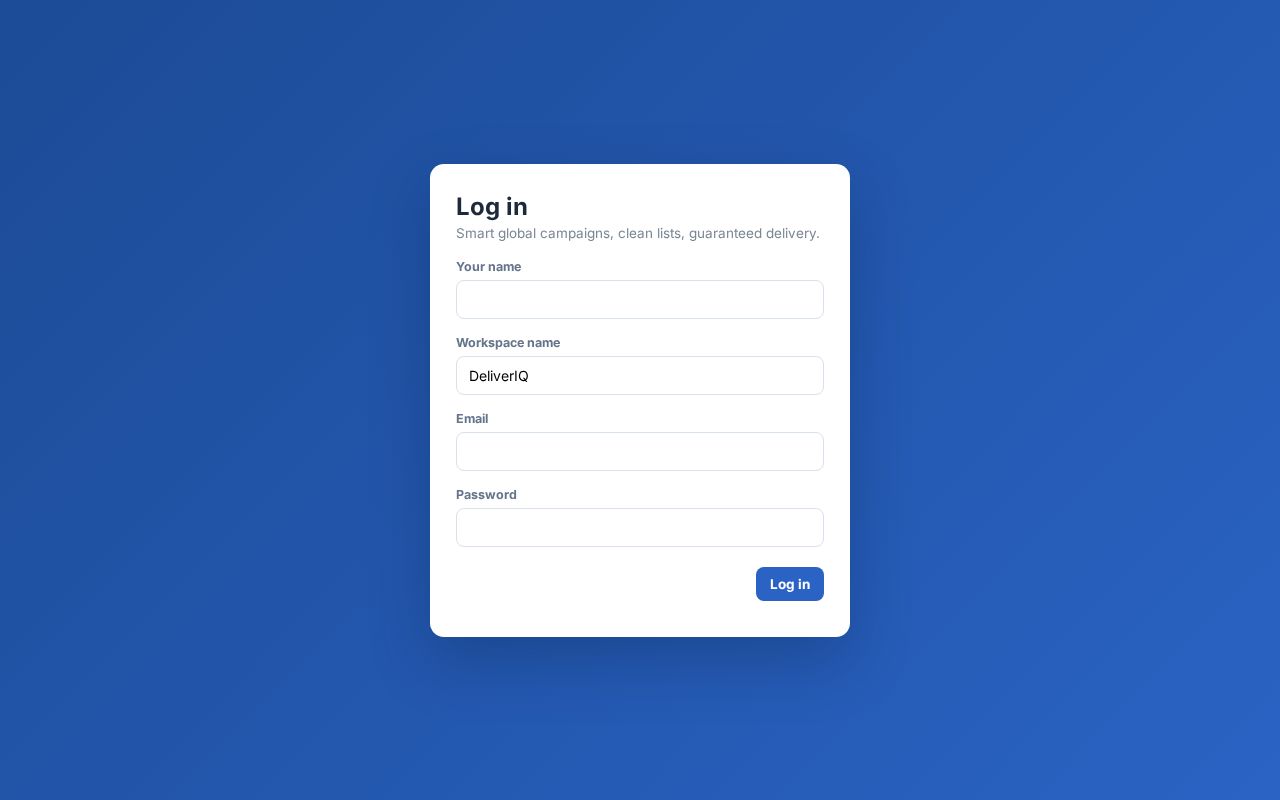 Preview of DeliverIQ