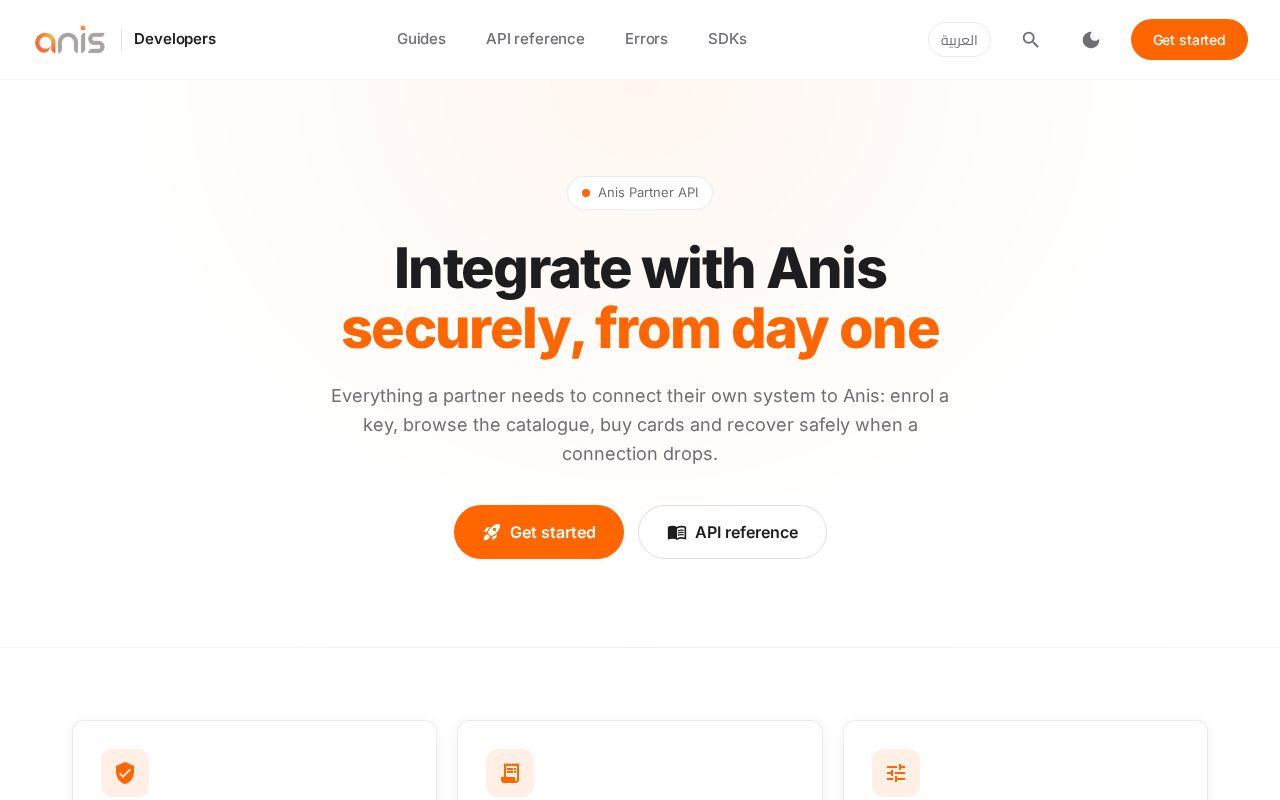 Preview of Anis Partners Sdk Node