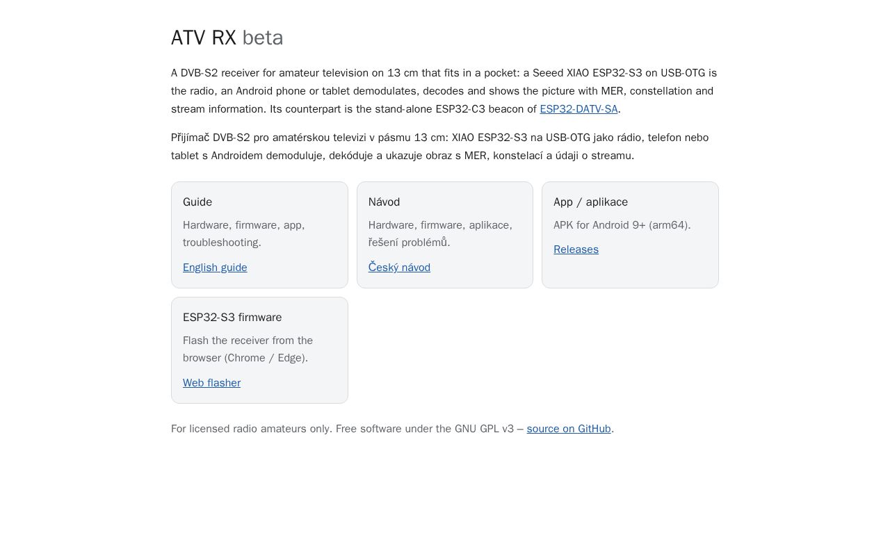 Preview of ESP32 ATV