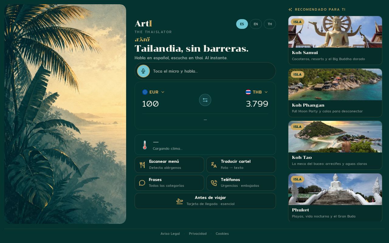 Preview of Thaislator Pwa