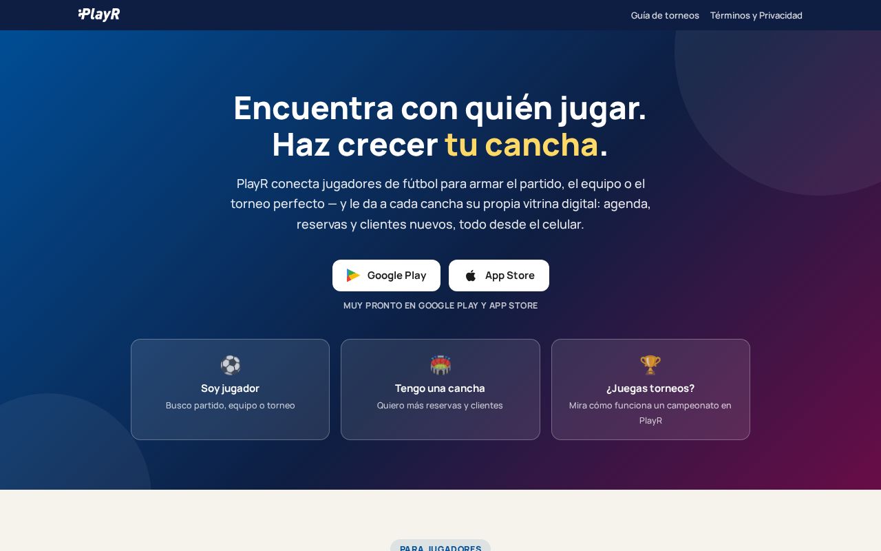 Preview of Playr