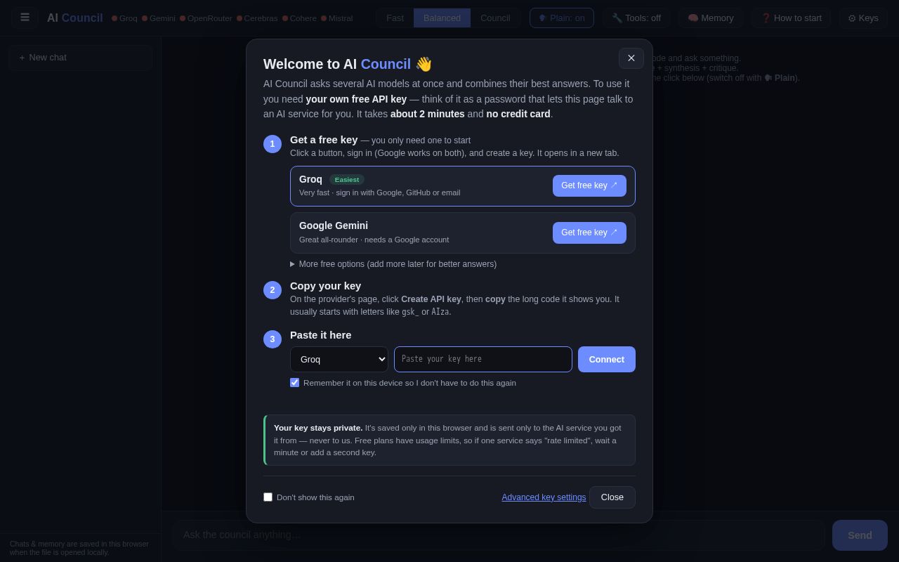 Preview of AI Council Free