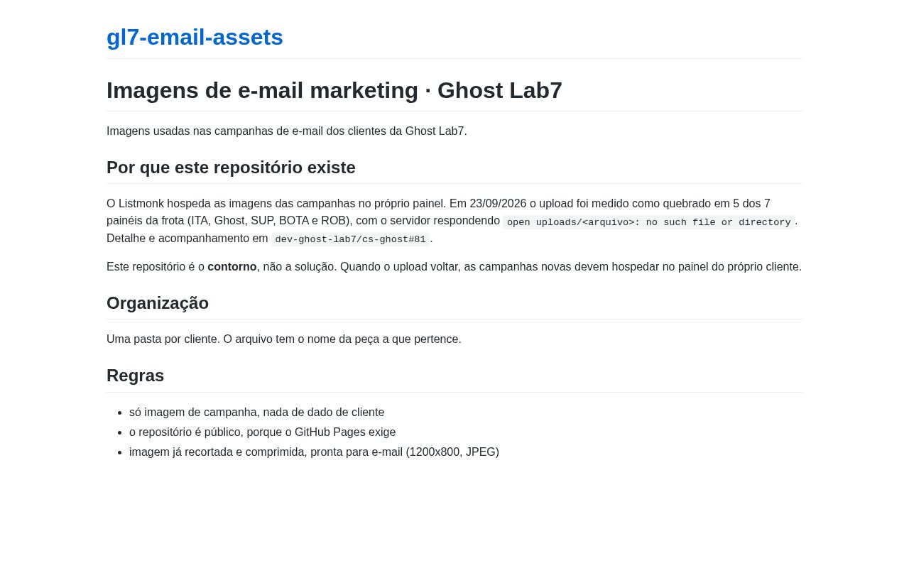 Preview of Gl7 Email Assets