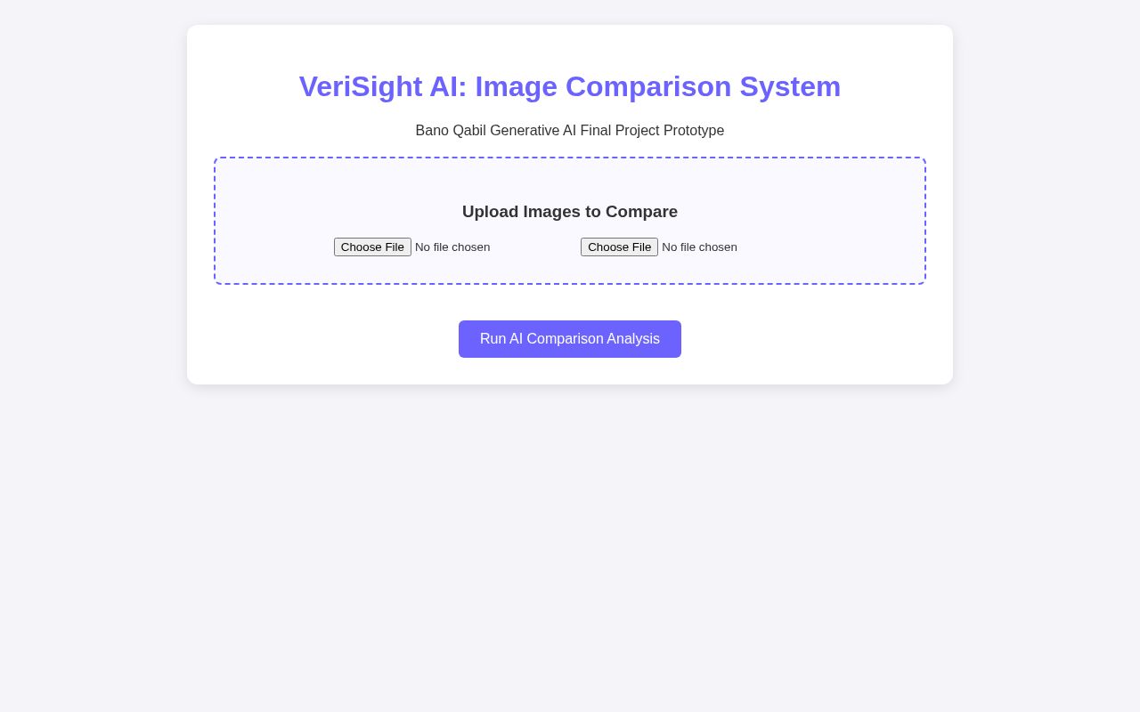 Preview of VeriSight AI