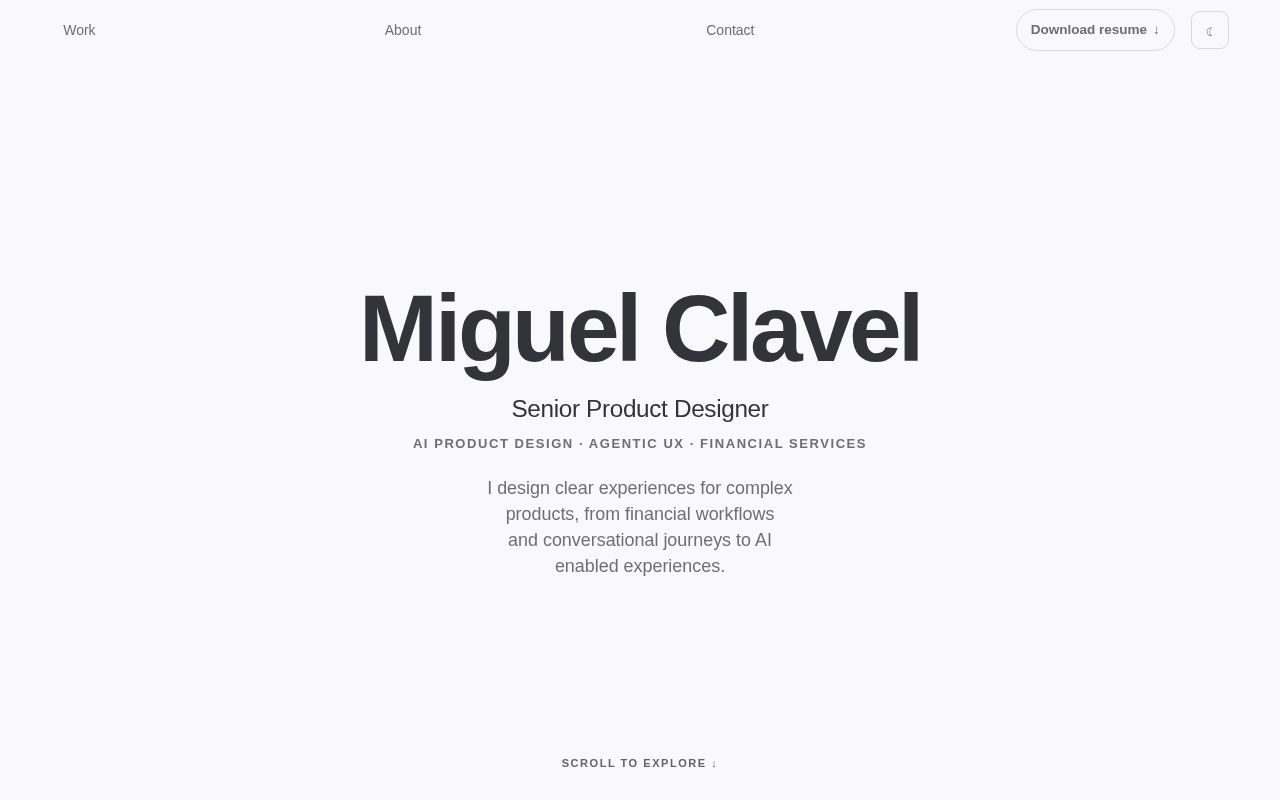 Preview of Miguelclavel