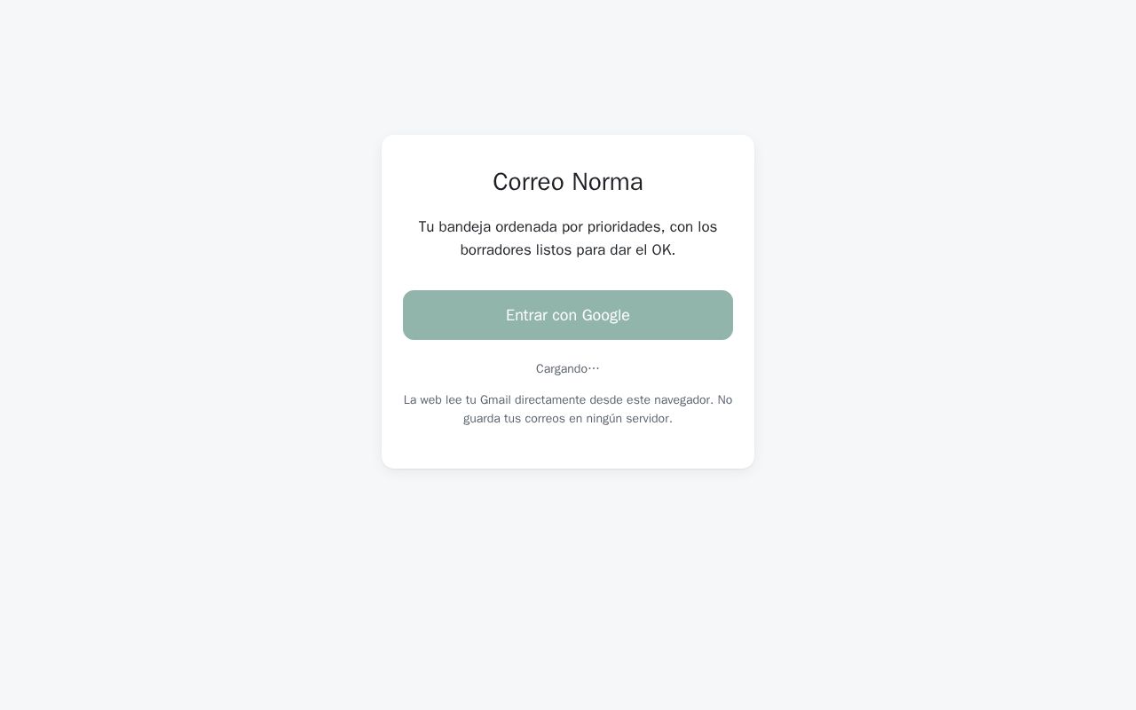 Preview of Correo Norma