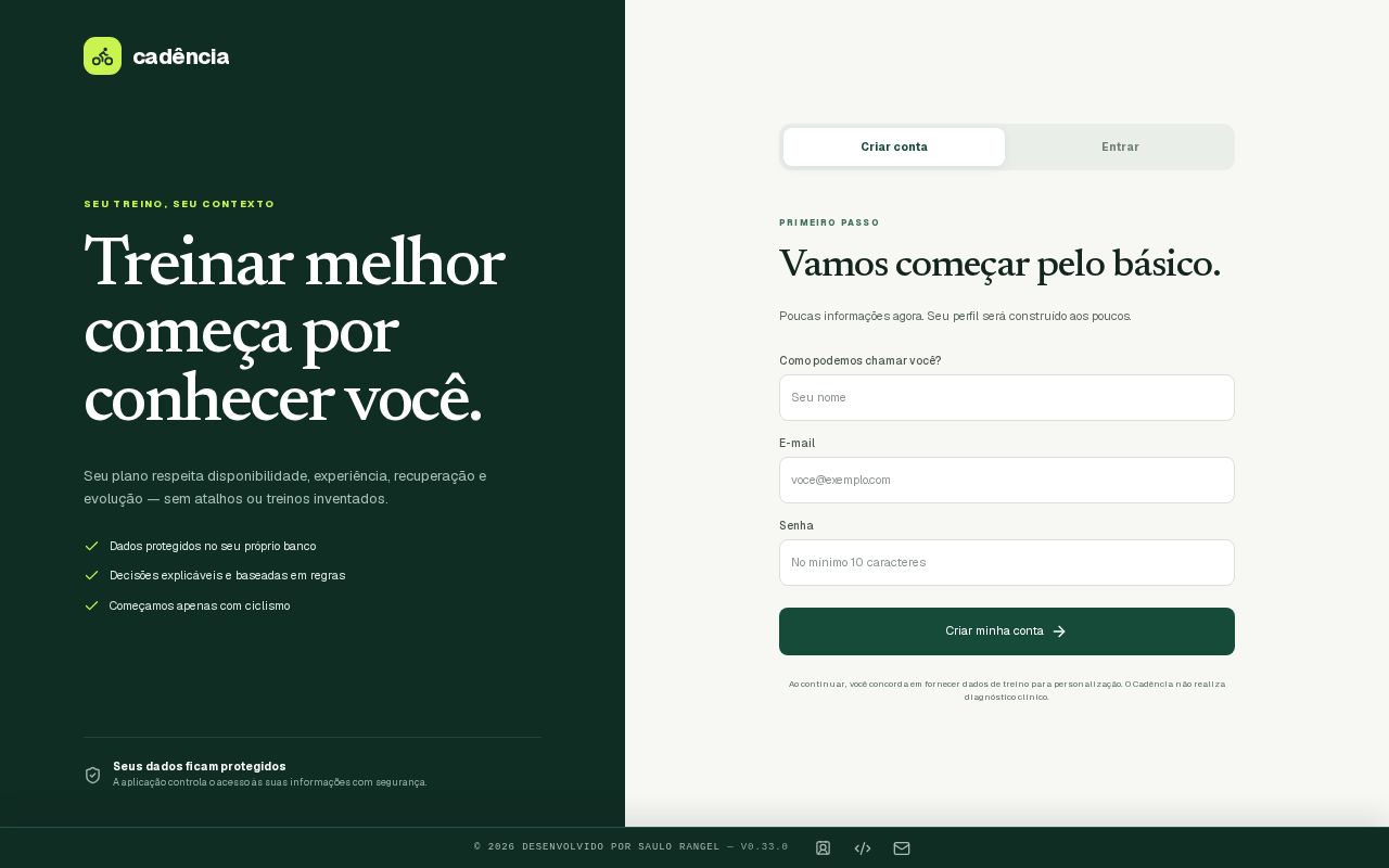 Preview of App De Treino