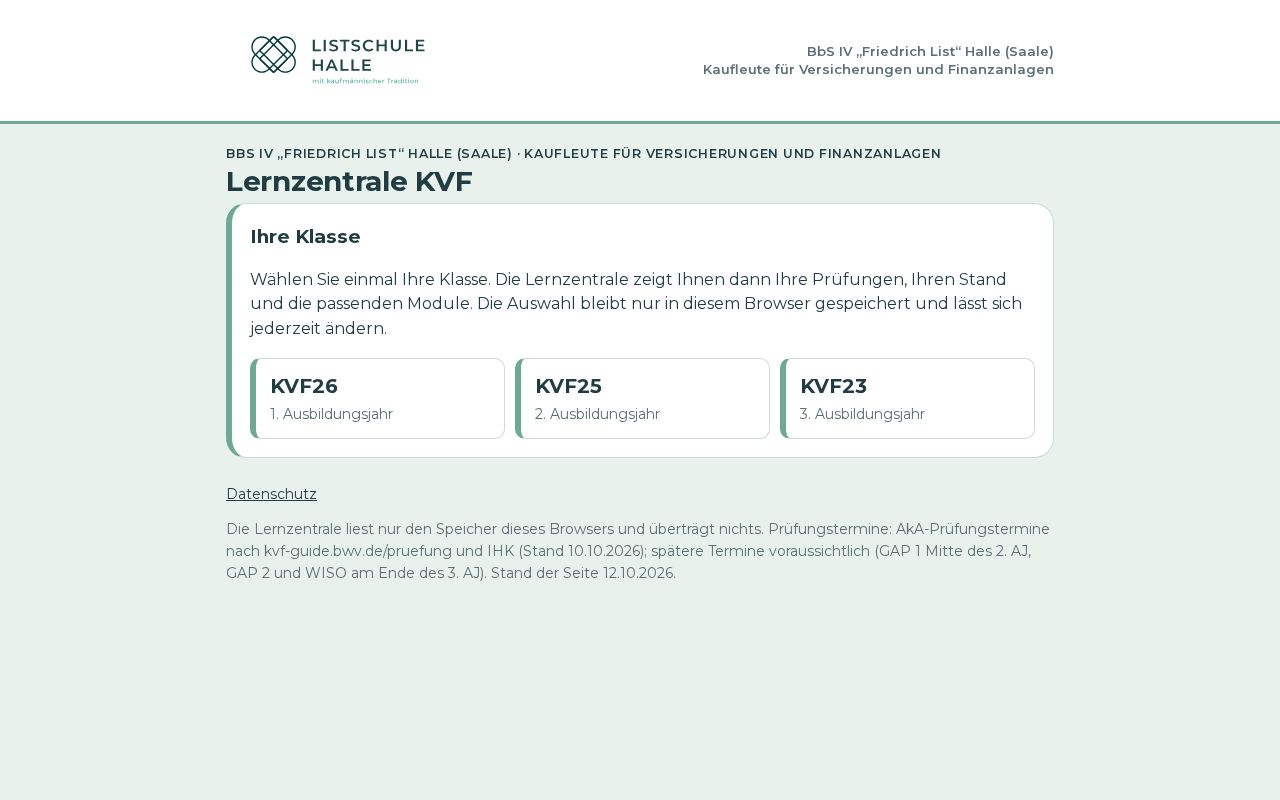 Preview of Lernzentrale KVF