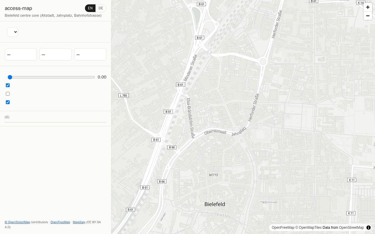 Preview of Access Map