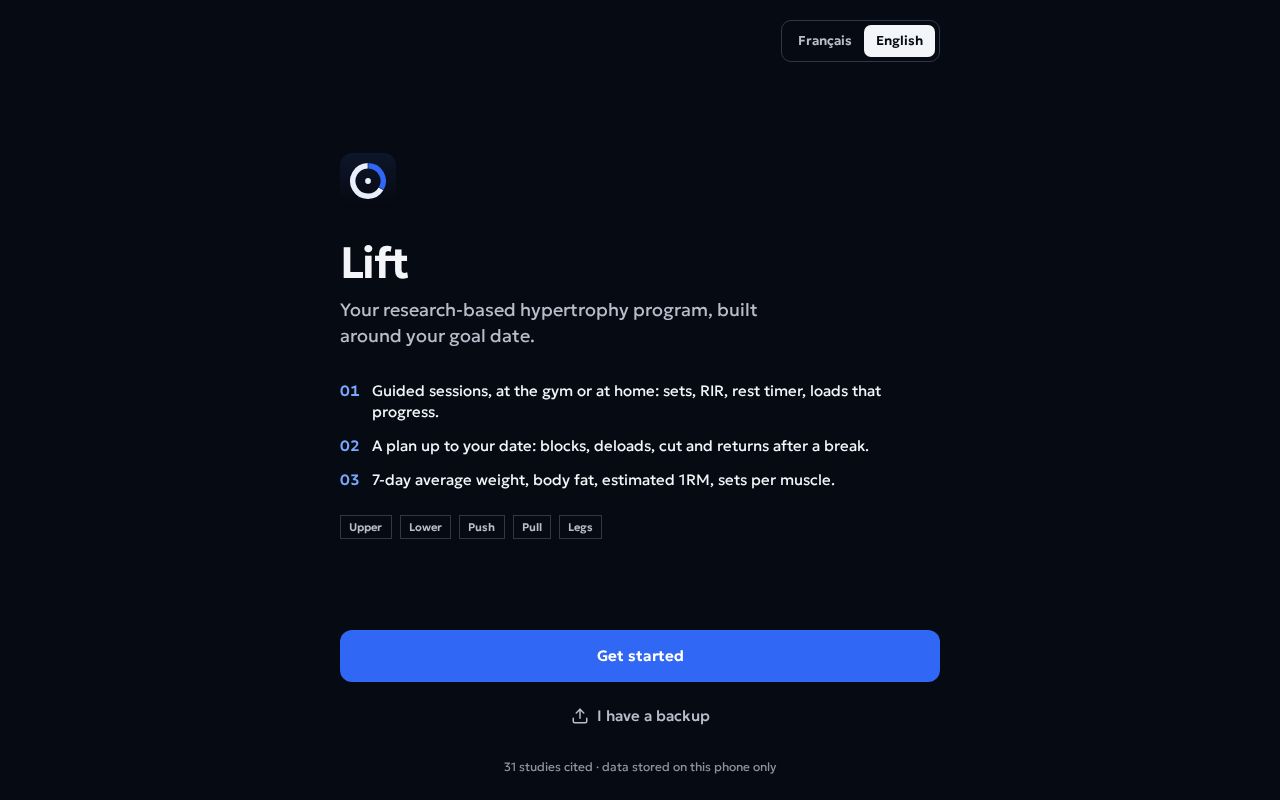Preview of Lift