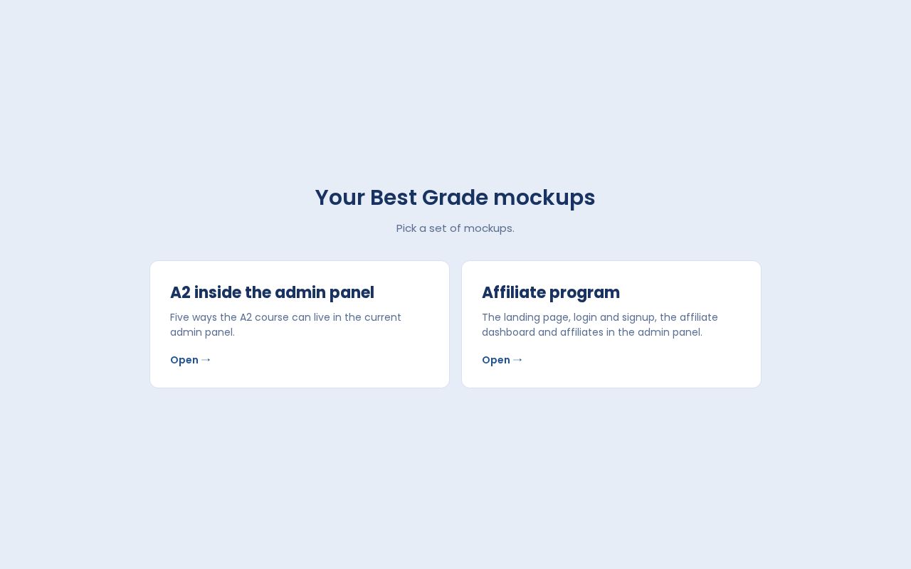 Preview of Mockups