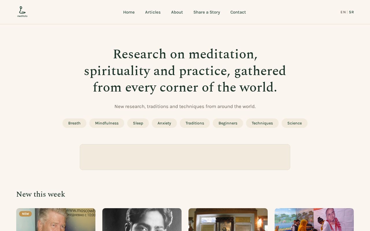 Preview of Meditato