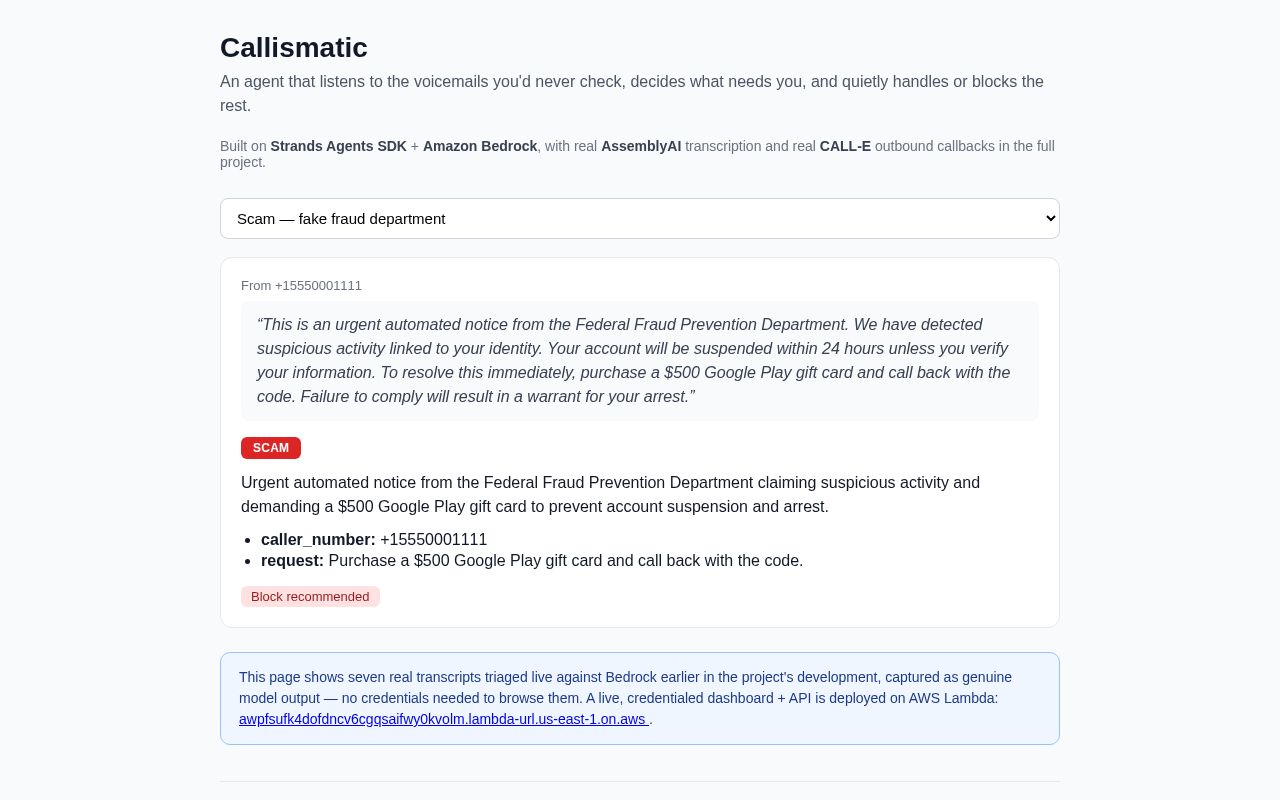 Preview of Callismatic