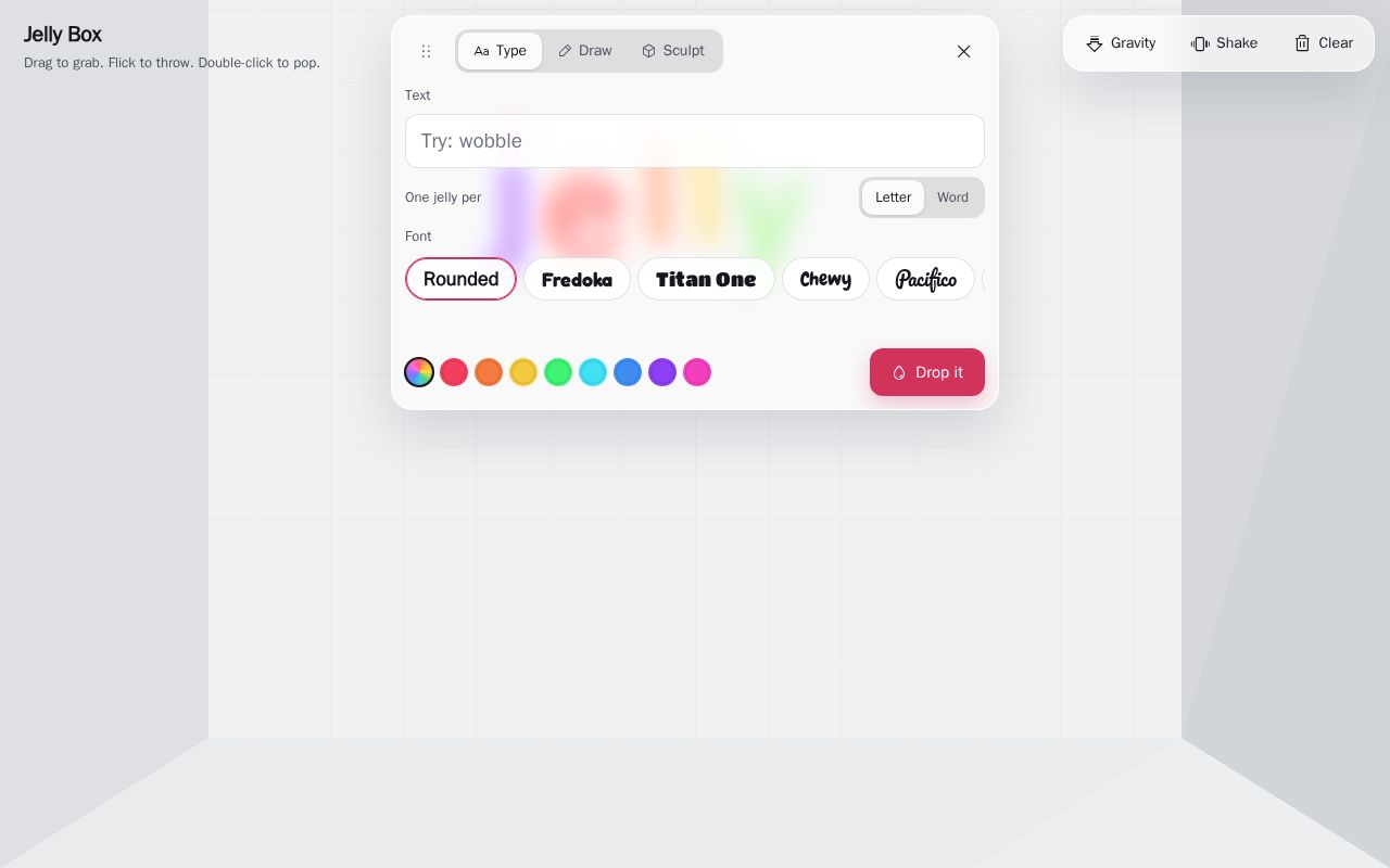 Preview of Jelly Box