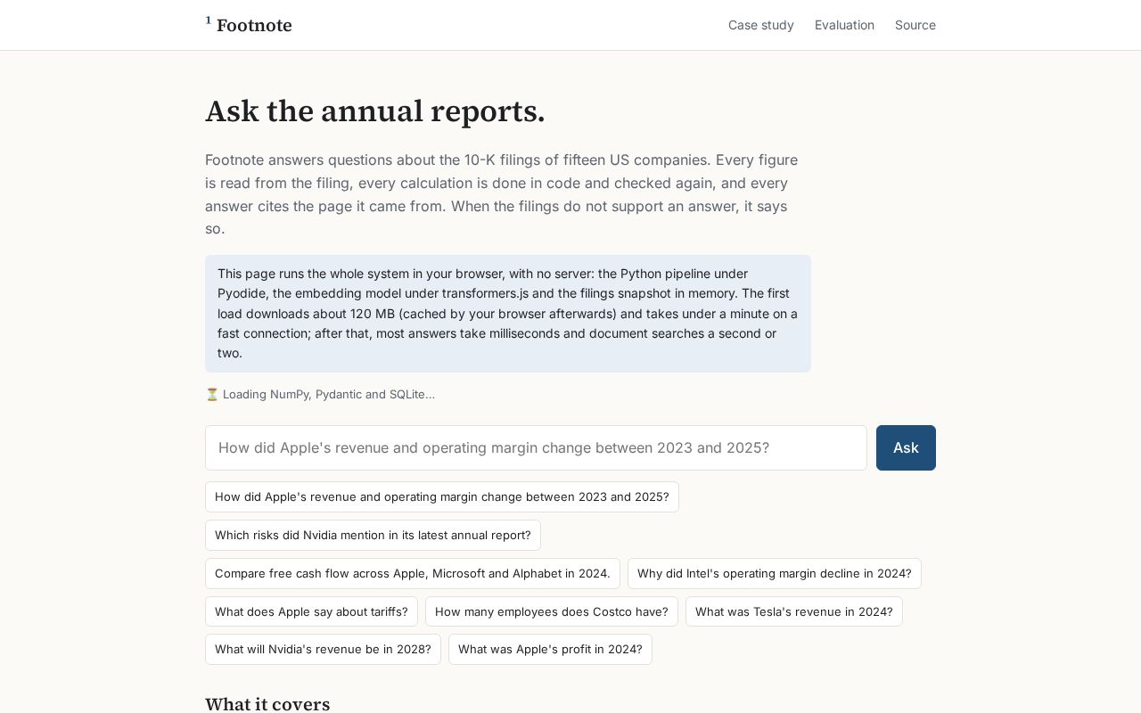 Preview of Footnote