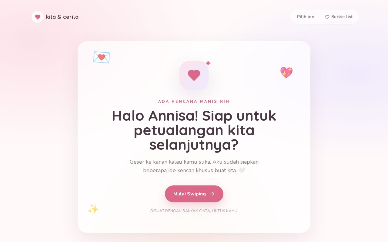 Preview of AnnisaDatePlanner