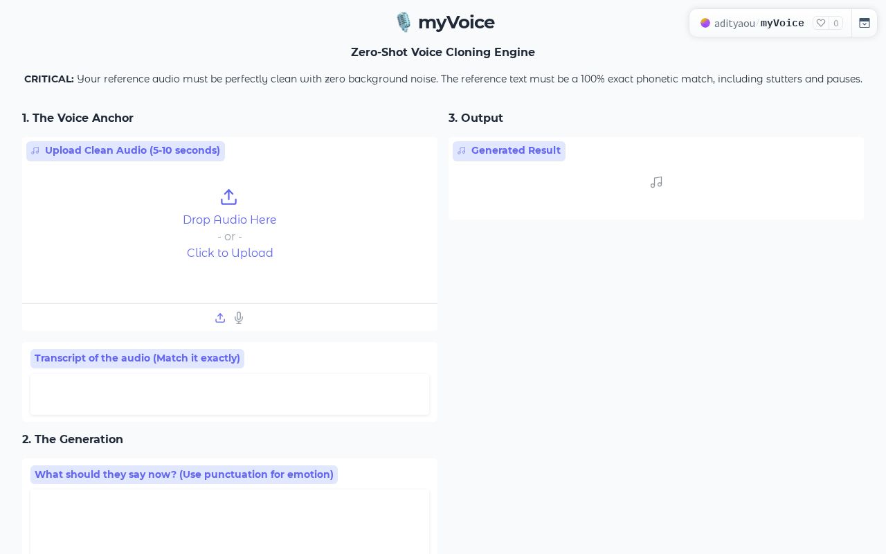 Preview of MyVoice