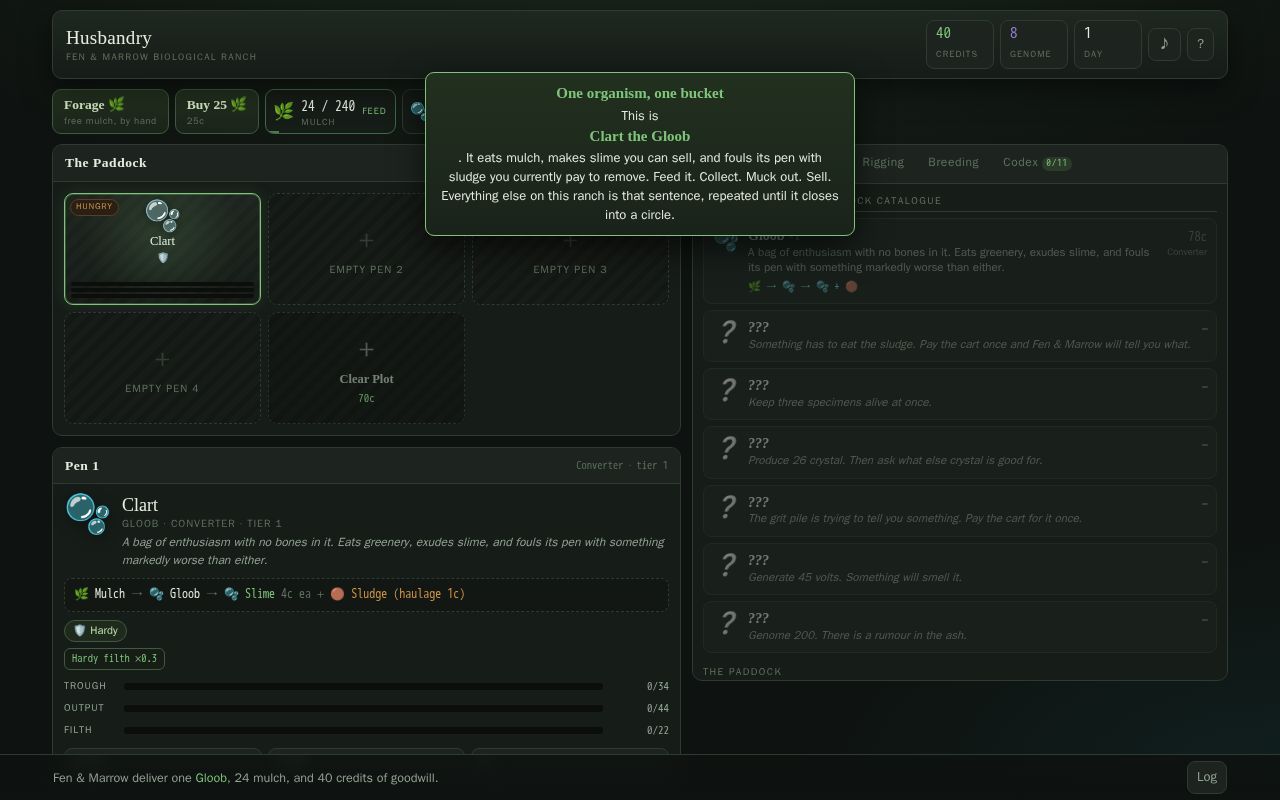 Preview of Husbandry