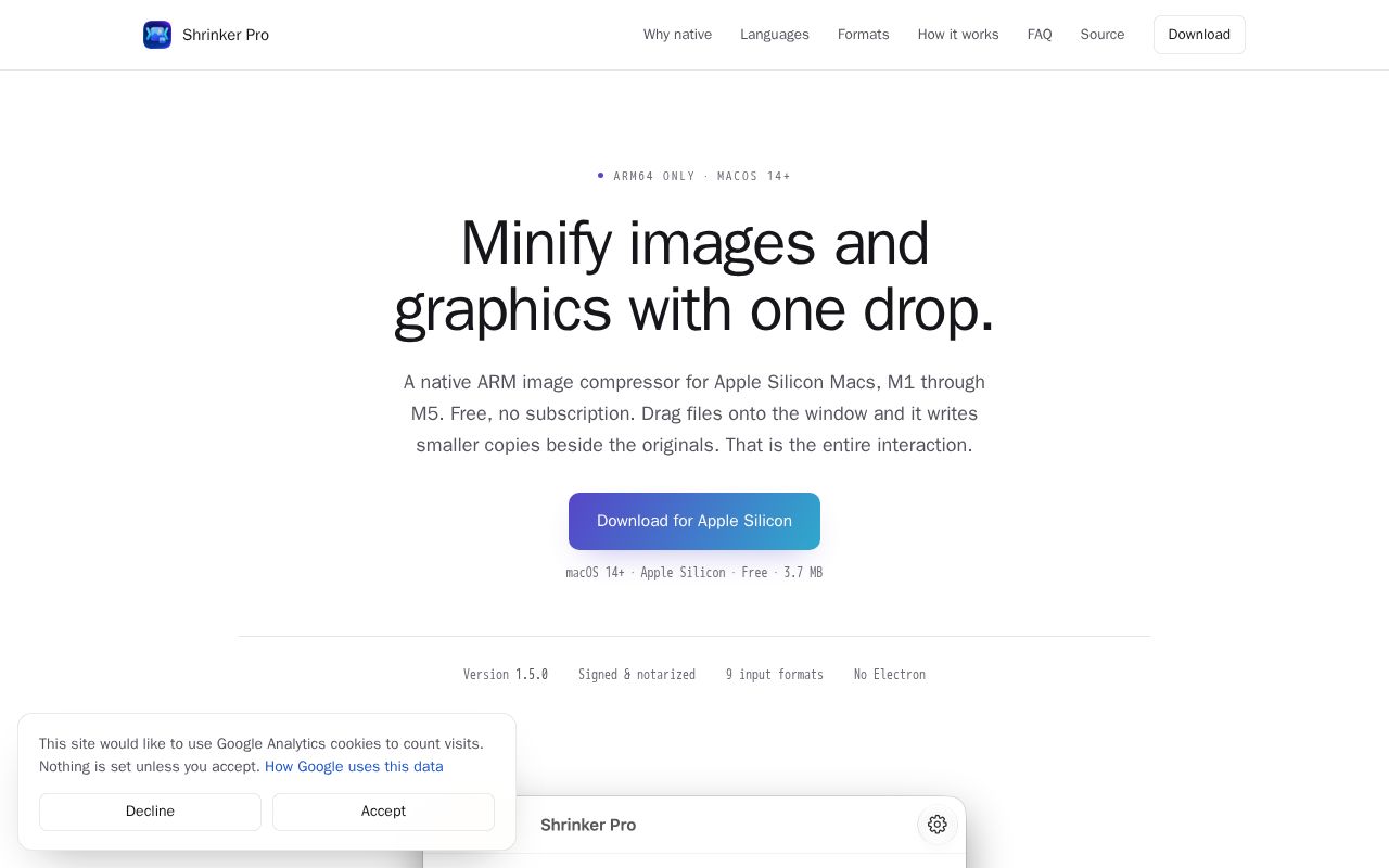 Preview of ShrinkerPro