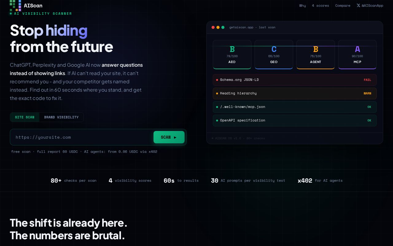 Preview of Getaiscan App
