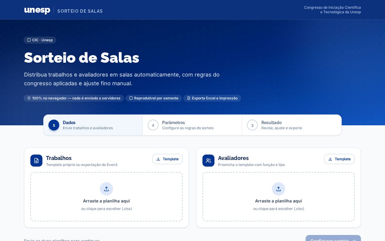 Preview of Sorteio Salas Cic