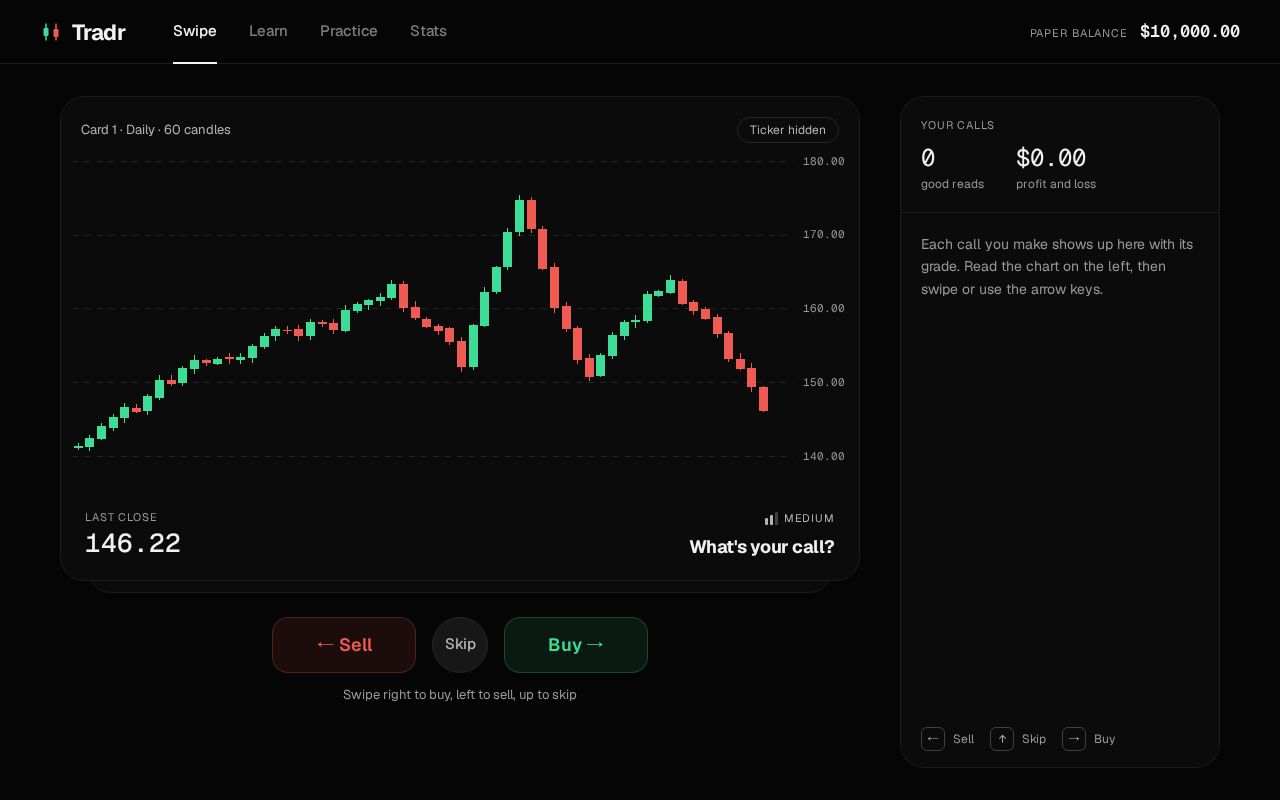 Preview of Tradr