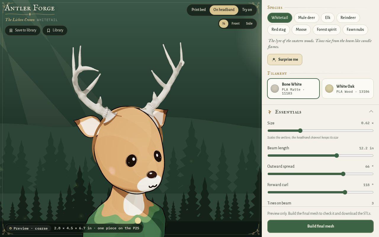 Preview of Antler Forge