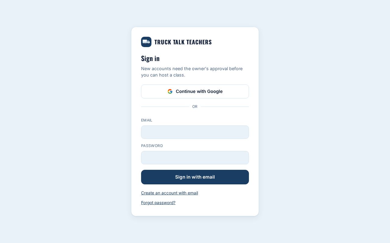 Preview of Trucktalk Teachers