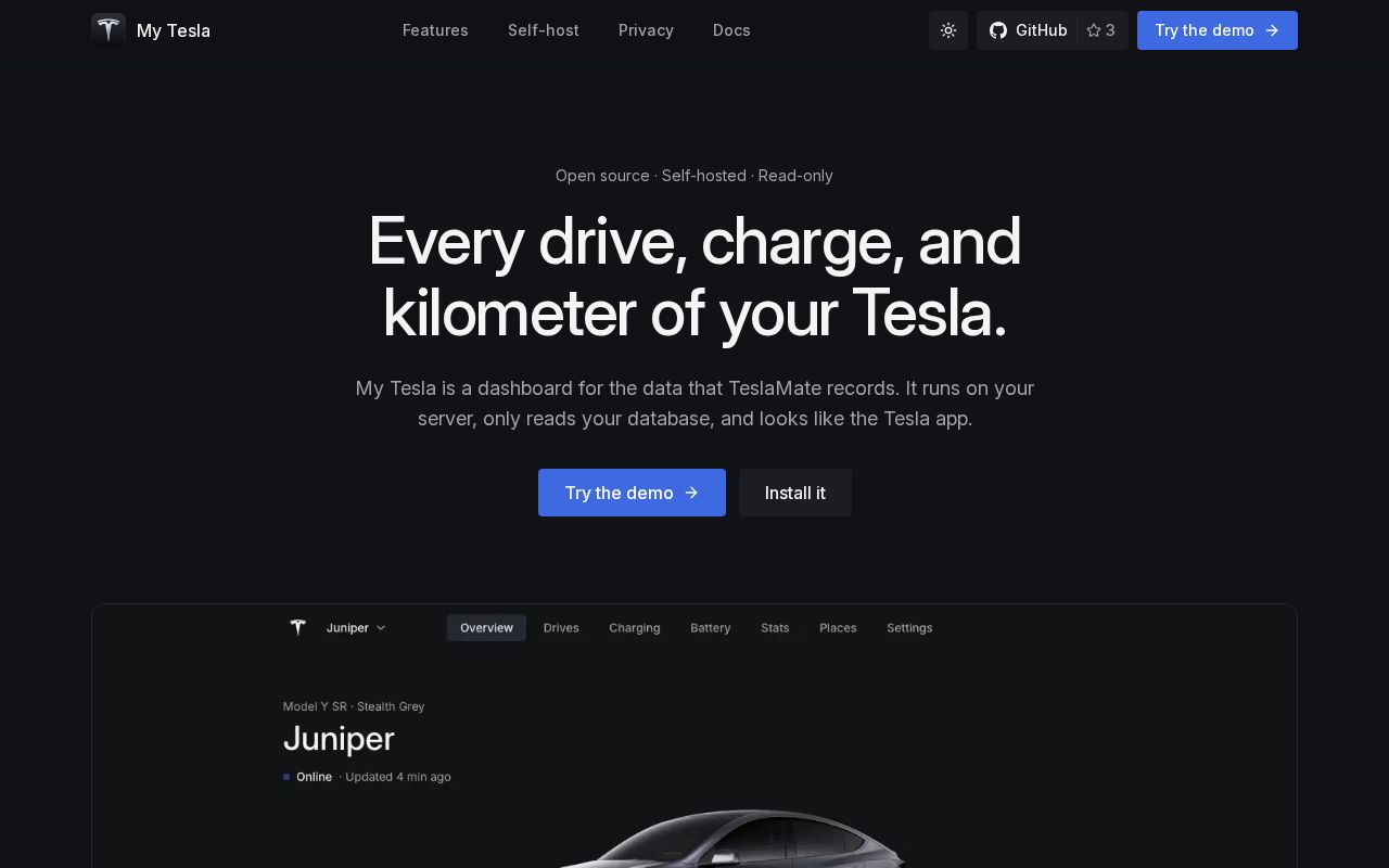 Preview of My Tesla