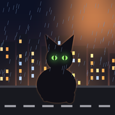 Preview of 流浪貓探險｜Stray Cat: Night Alley