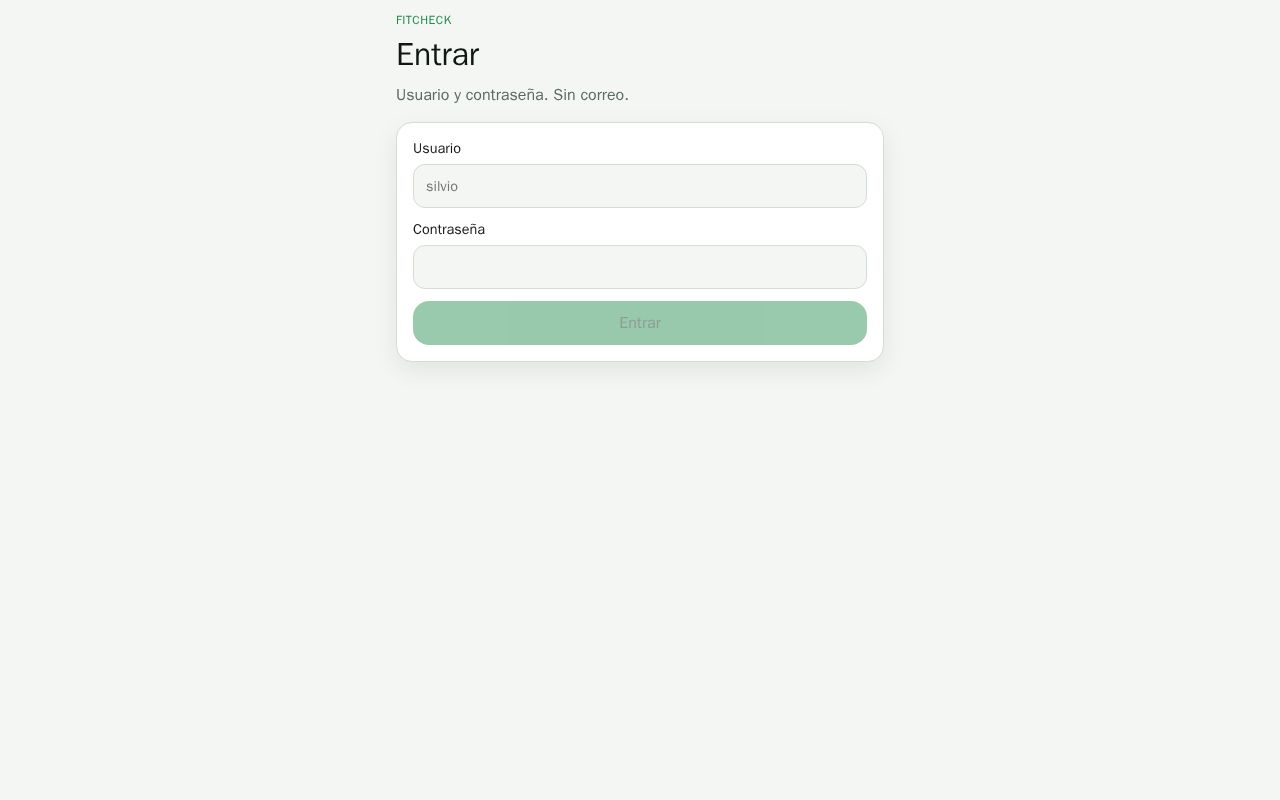 Preview of FitCheck