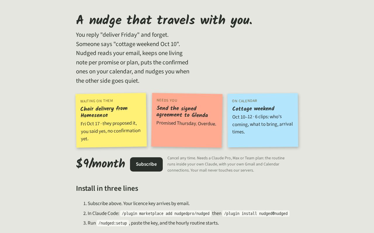 Preview of Nudged