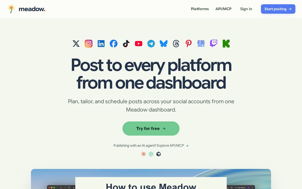 Preview of Meadow Plugin