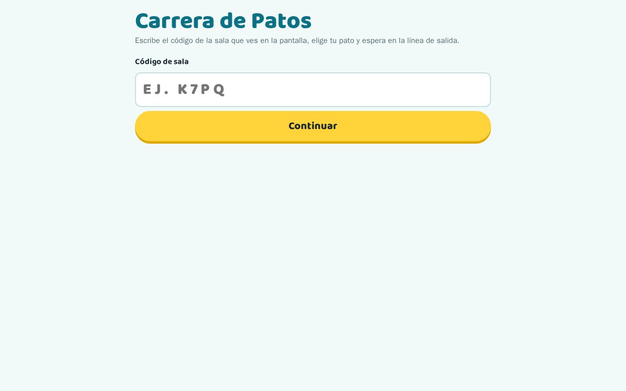 Preview of Carrera Patos
