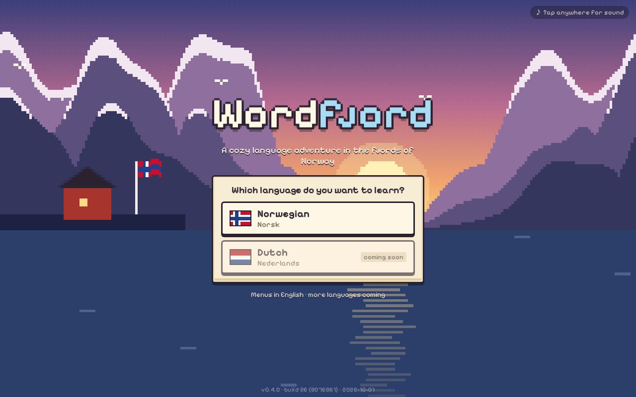 Preview of Wordfjord