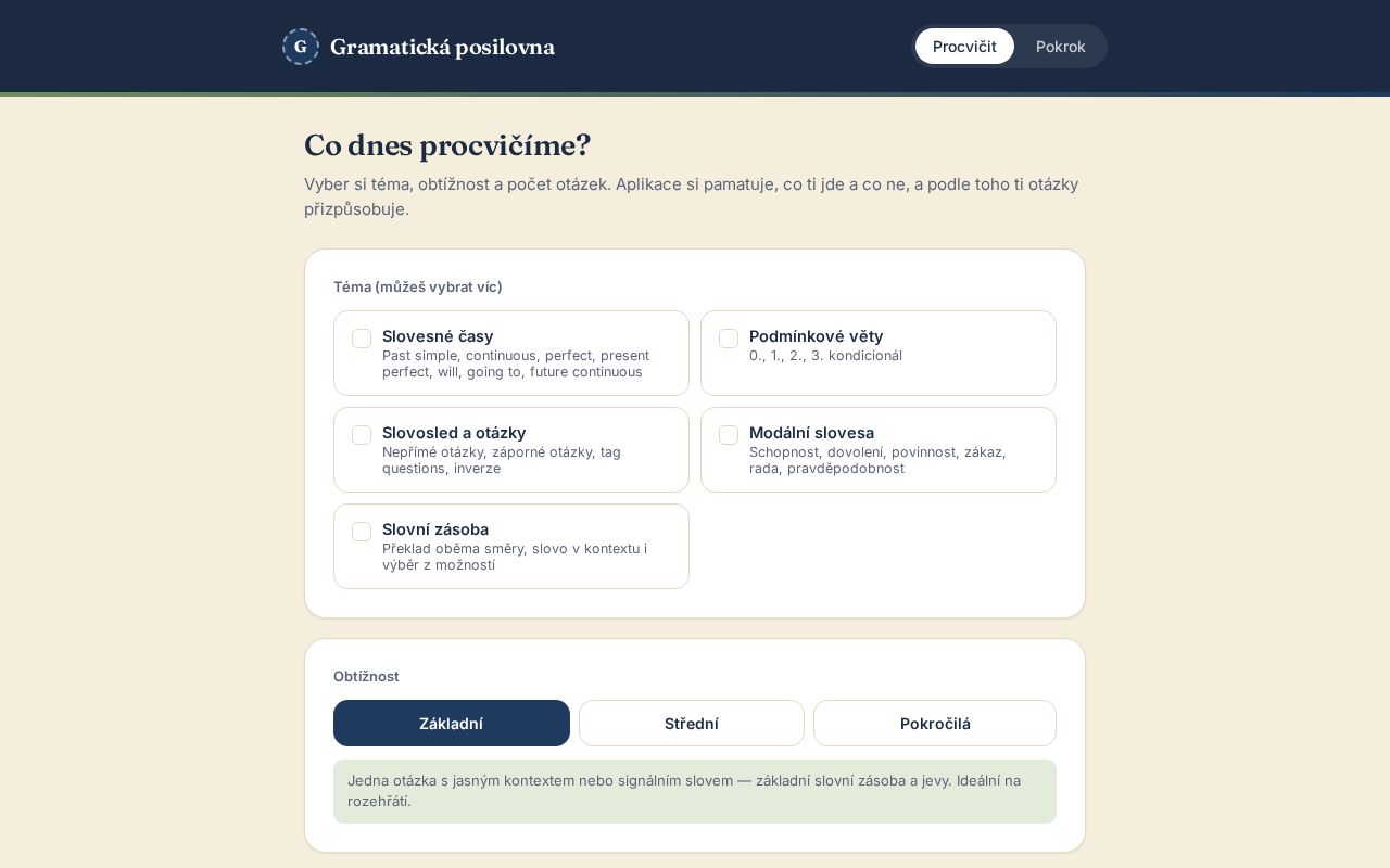 Preview of Gramaticka Posilovna