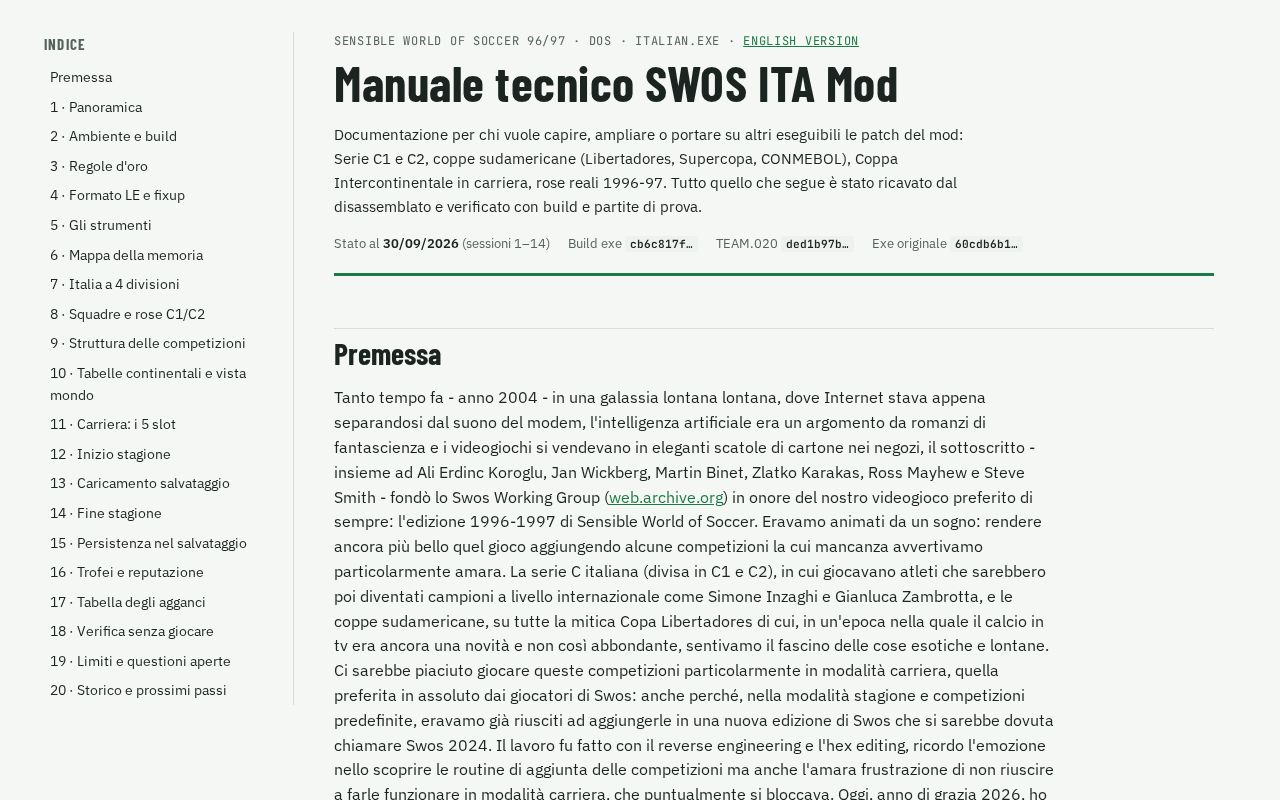 Preview of Swos 9697 Mod
