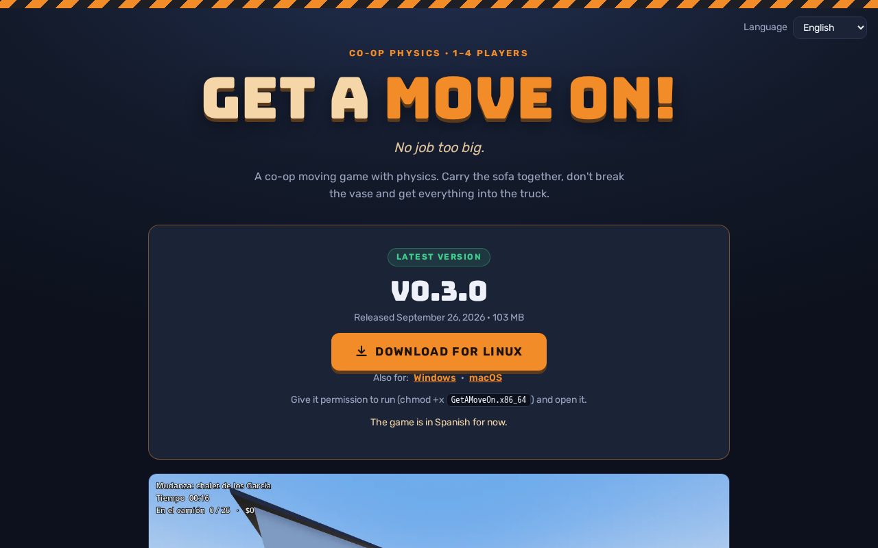 Preview of Get A Move On Web