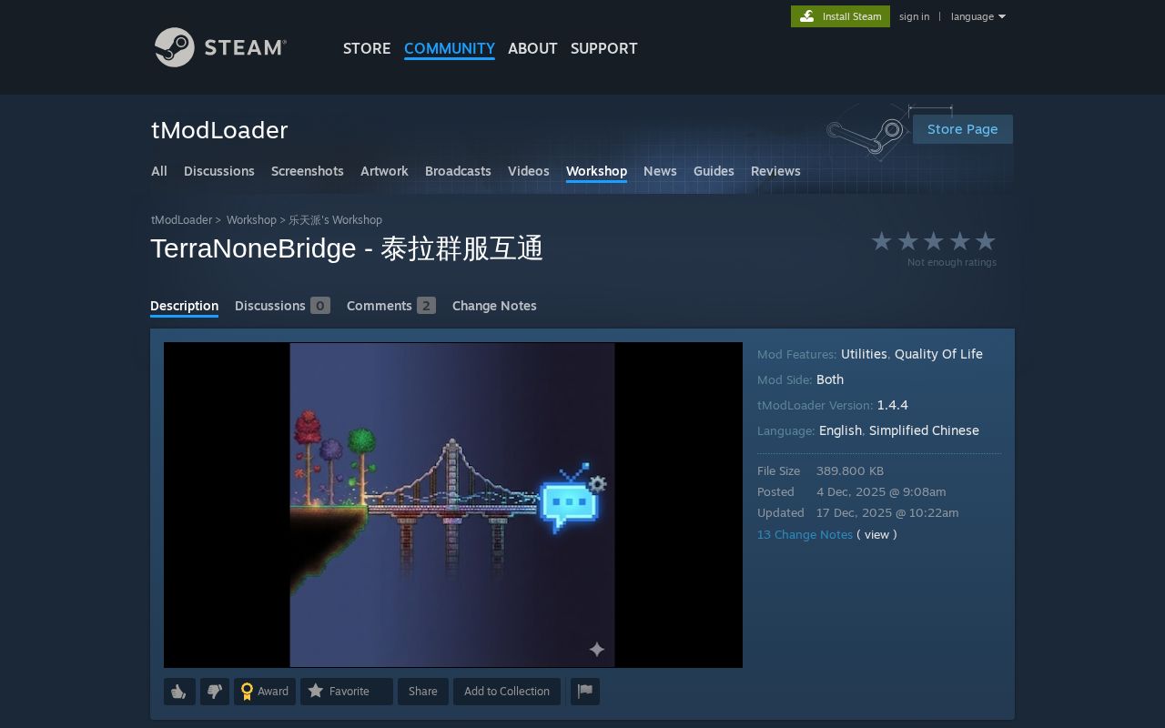 Preview of TerraNoneBridge
