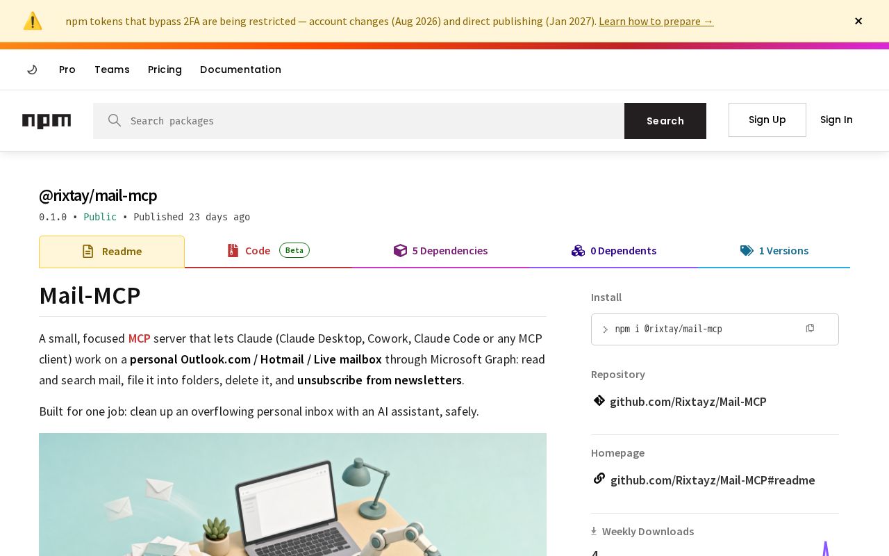 Preview of Mail MCP