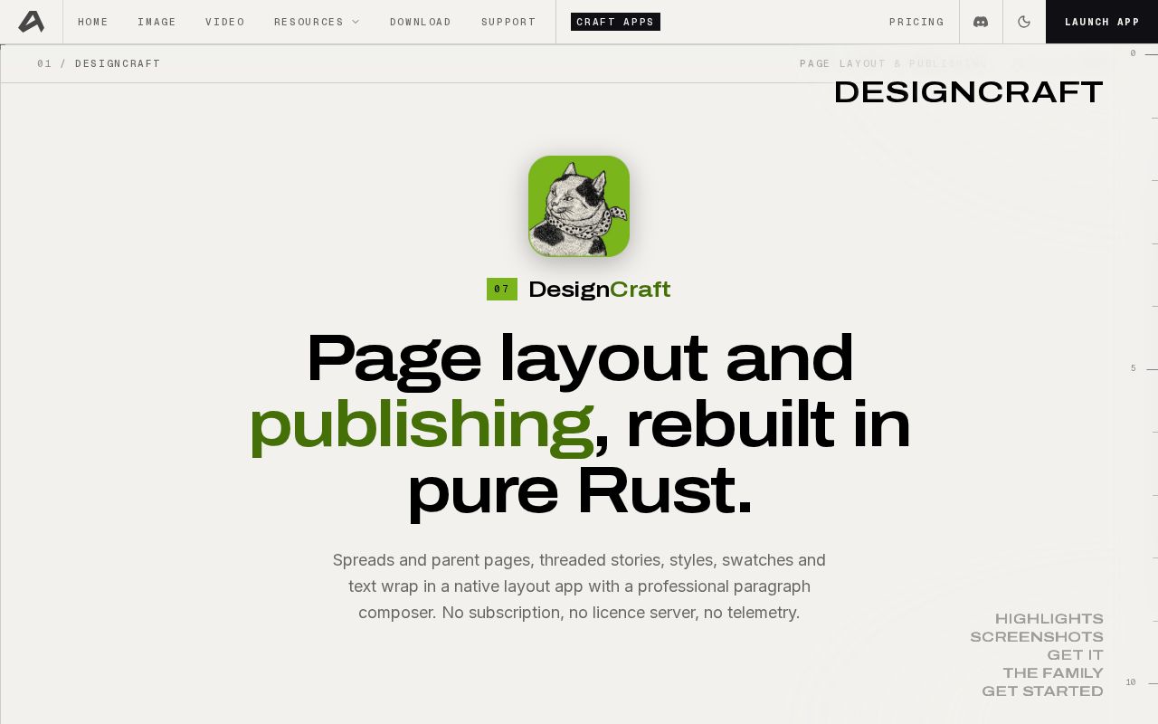 Preview of DesignCraft